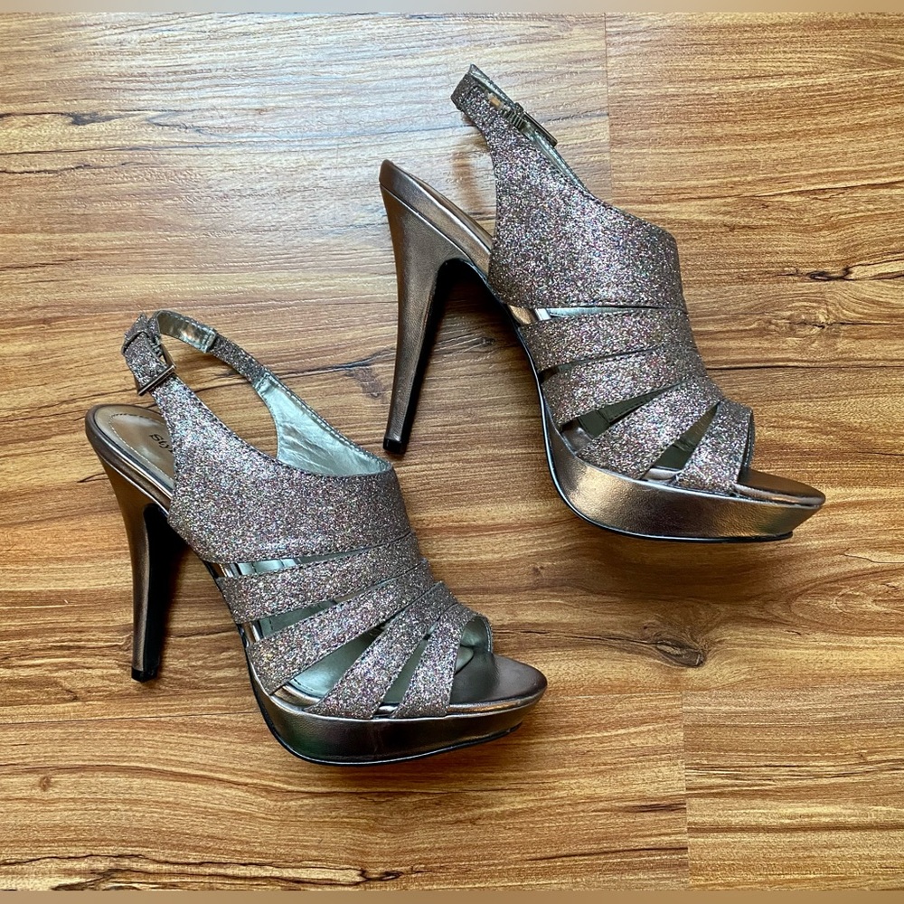 Style&Co  Glitter Sierra High Heels size 7.5 Women’s